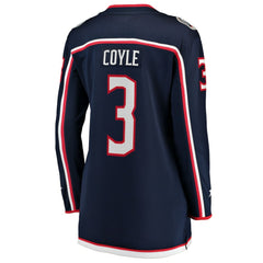 Charlie Coyle Columbus Blue Jackets Fanatics Women's Home Breakaway Jersey Sale
