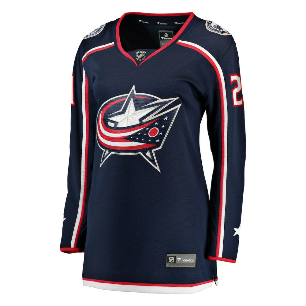 Isac Lundestrom Columbus Blue Jackets Fanatics Women's Home Breakaway Jersey On Sale