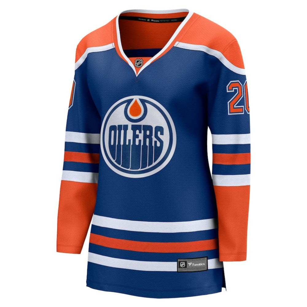 Curtis Lazar Edmonton Oilers Fanatics Women's Home Breakaway Jersey For Sale
