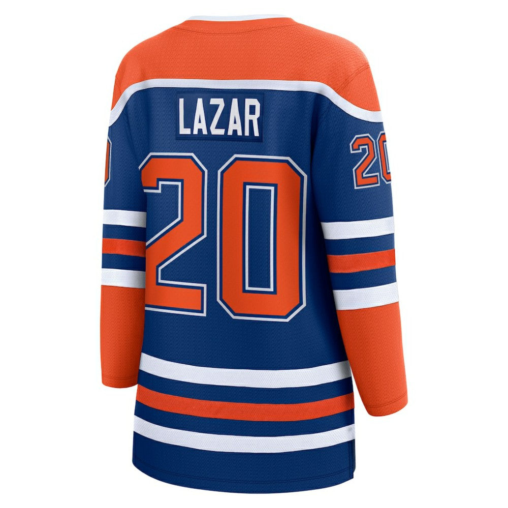 Curtis Lazar Edmonton Oilers Fanatics Women's Home Breakaway Jersey For Sale