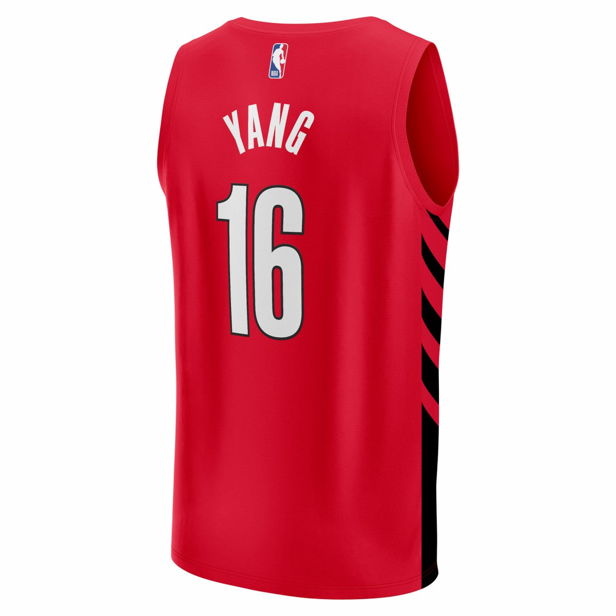 Yang Hansen Portland Trail Blazers Fast Break Replica Jersey New
