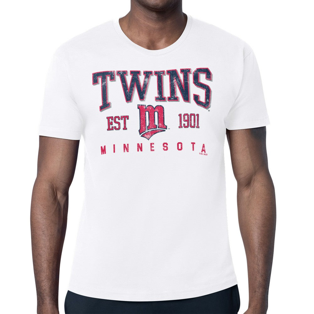 Minnesota Twins Starter Distressed Logo T-Shirt | MLB Outlet
