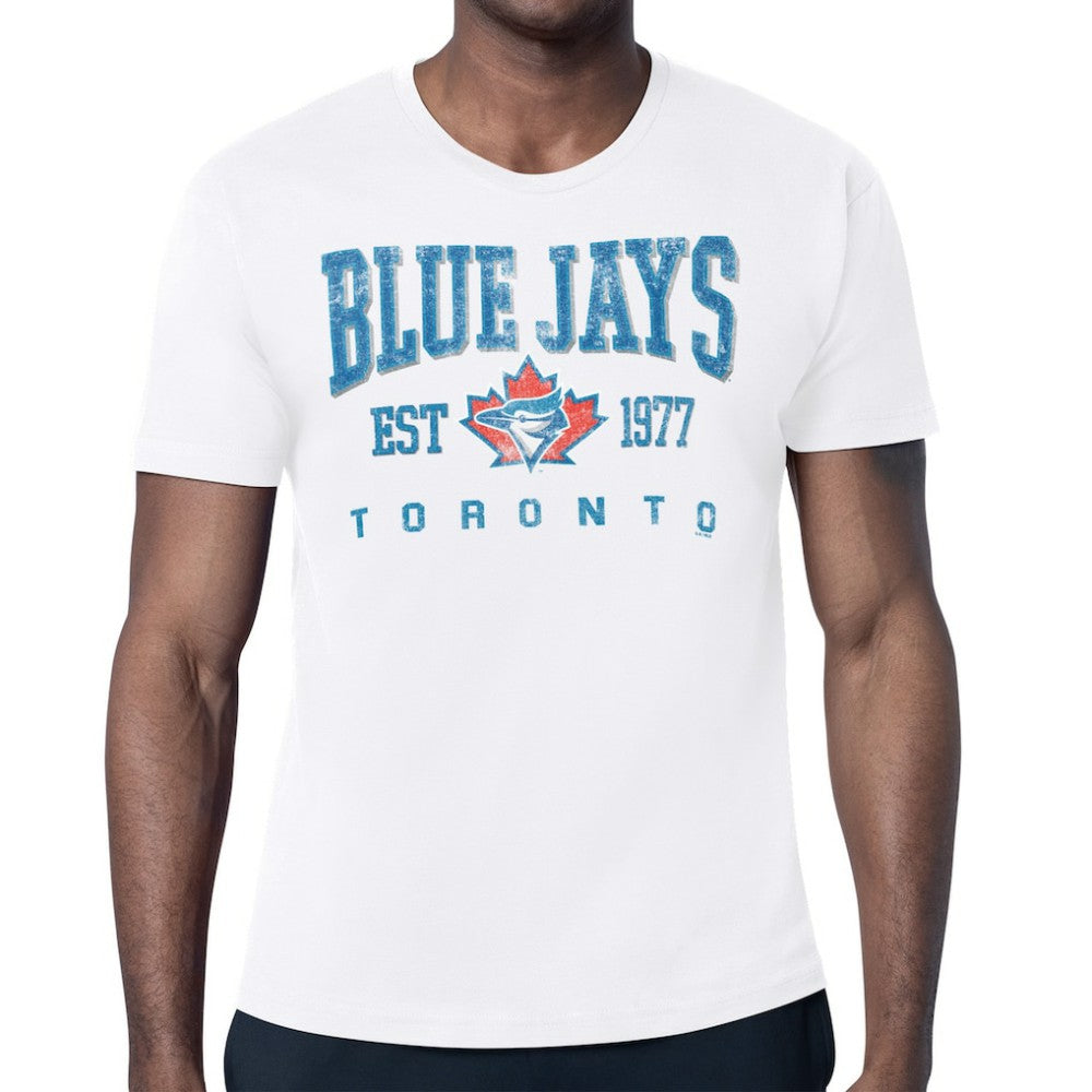 Toronto Blue Jays Starter Distressed Logo T-Shirt | MLB US
