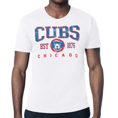 Chicago Cubs Starter Distressed Logo T-Shirt | MLB For sale