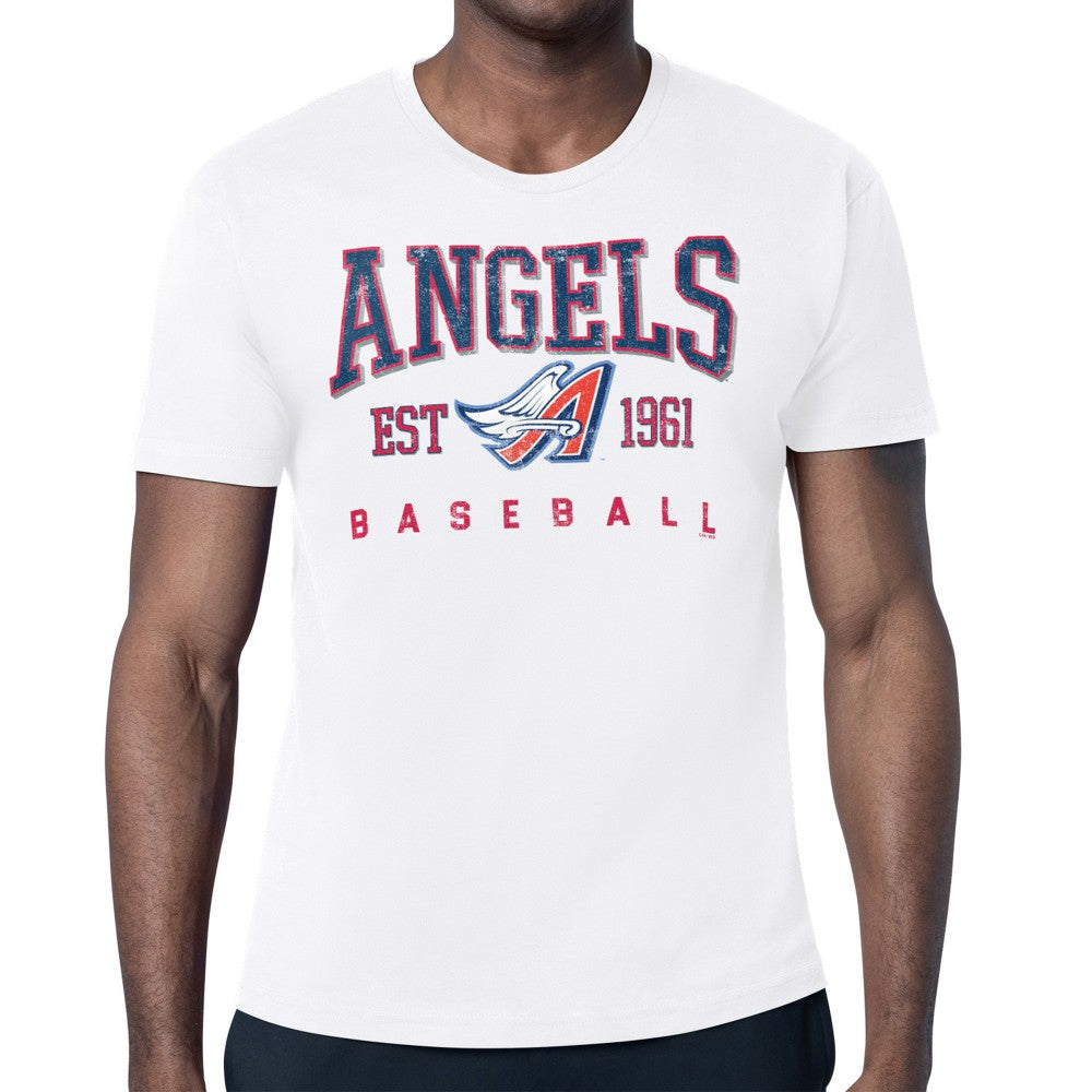 Los Angeles Angels Starter Distressed Logo T-Shirt | MLB Shop