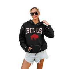 Buffalo Bills  Gameday Couture Women's Studded Pullover Hoodie