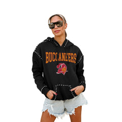 Tampa Bay Buccaneers  Gameday Couture Women's Studded Pullover Hoodie