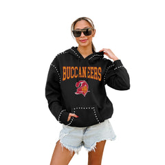 Tampa Bay Buccaneers  Gameday Couture Women's Studded Pullover Hoodie