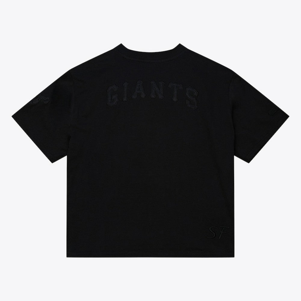 San Francisco Giants Mitchell & Ness Women's Cooperstown Collection Phantom Cropped T-Shirt | MLB Near me