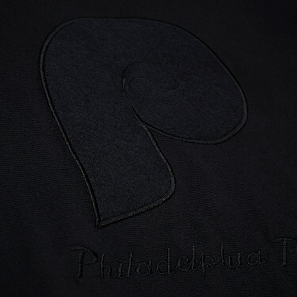 Philadelphia Phillies Mitchell & Ness Women's Cooperstown Collection Phantom Cropped T-Shirt | MLB US