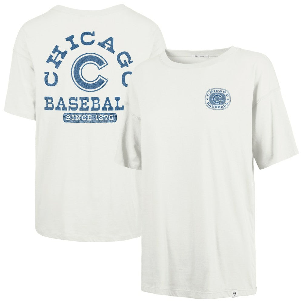 Chicago Cubs '47 Women's Back Canyon Sadie T-Shirt | MLB New