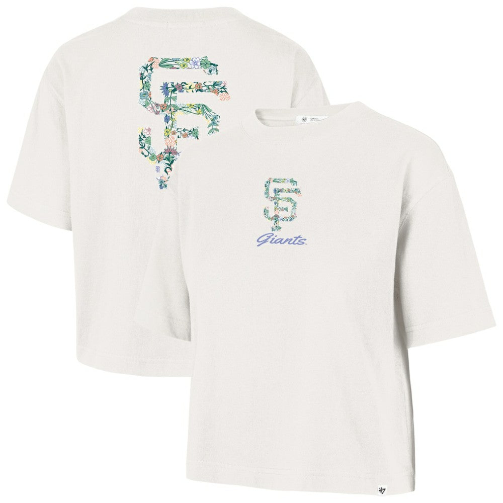 San Francisco Giants '47 Women's Full Bloom Cropped T-Shirt | MLB US