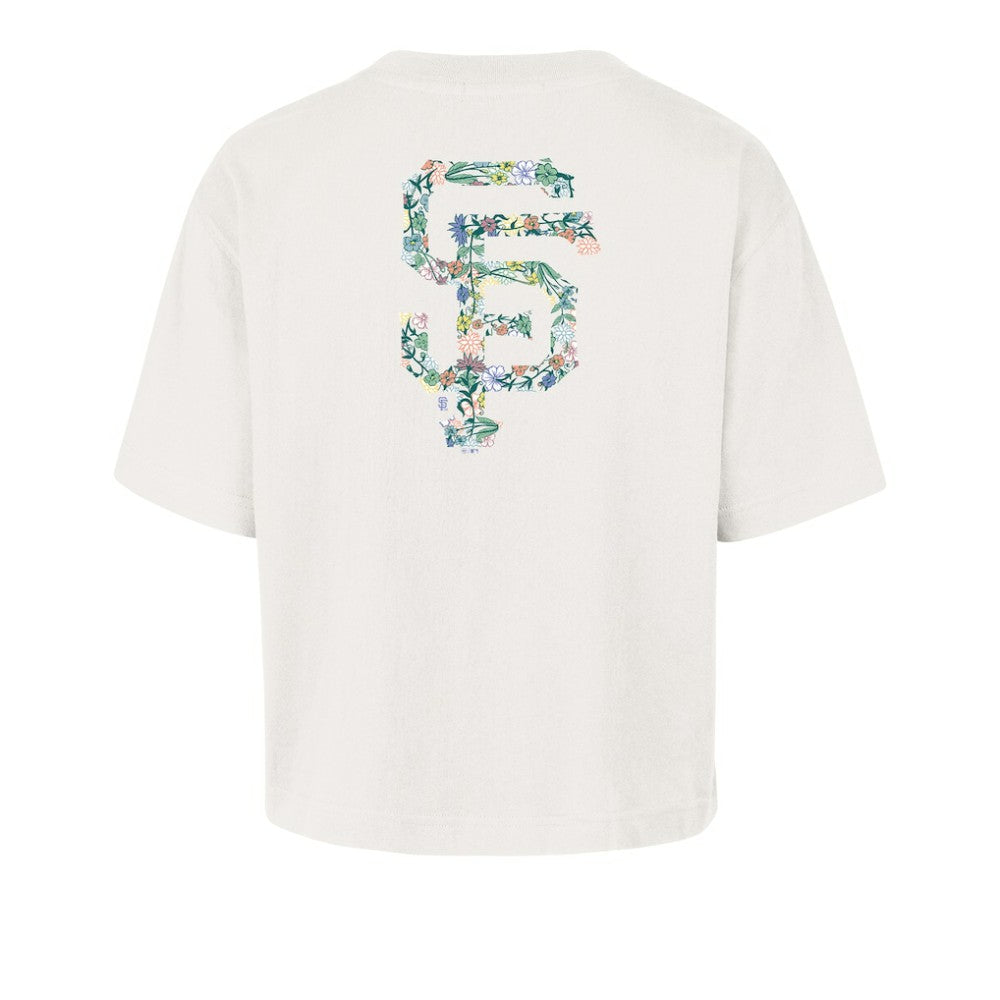 San Francisco Giants '47 Women's Full Bloom Cropped T-Shirt | MLB US