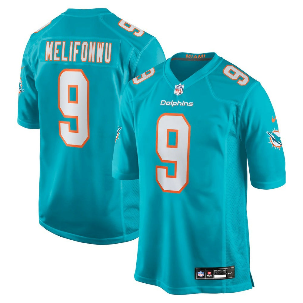Miami Dolphins Nike Ifeatu Melifonwu  Team Game Jersey