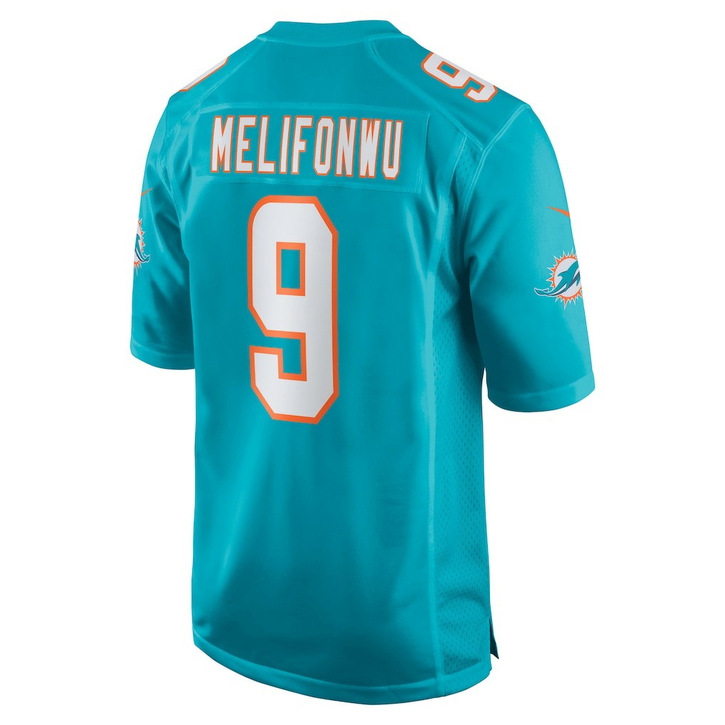 Miami Dolphins Nike Ifeatu Melifonwu  Team Game Jersey