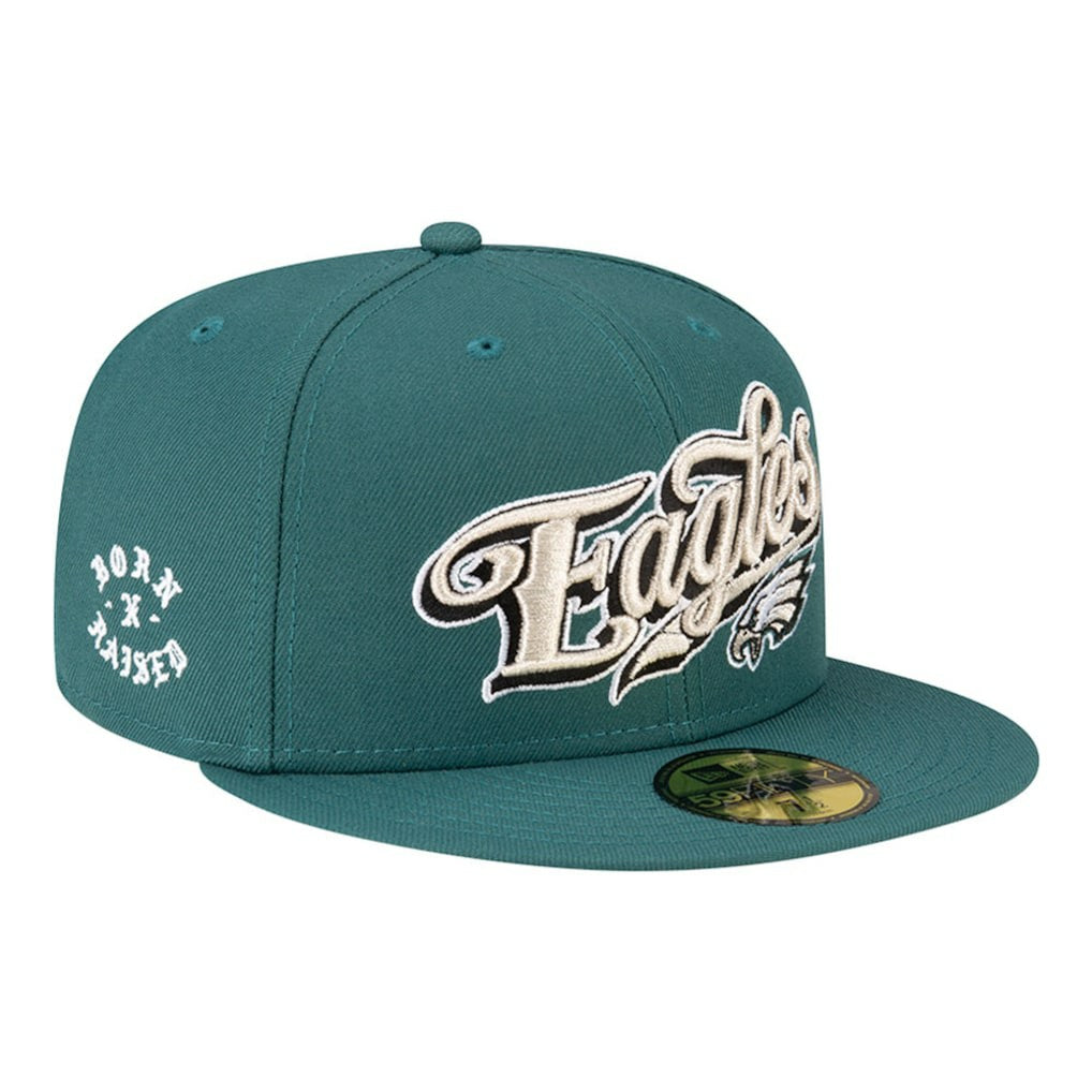 Philadelphia Eagles New Era Born x Raised 59FIFTY Fitted Hat