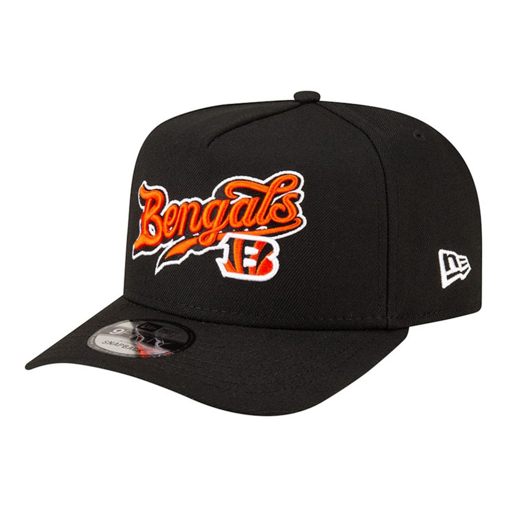 Cincinnati Bengals New Era Born x Raised A-Frame 9FIFTY Snapback Hat