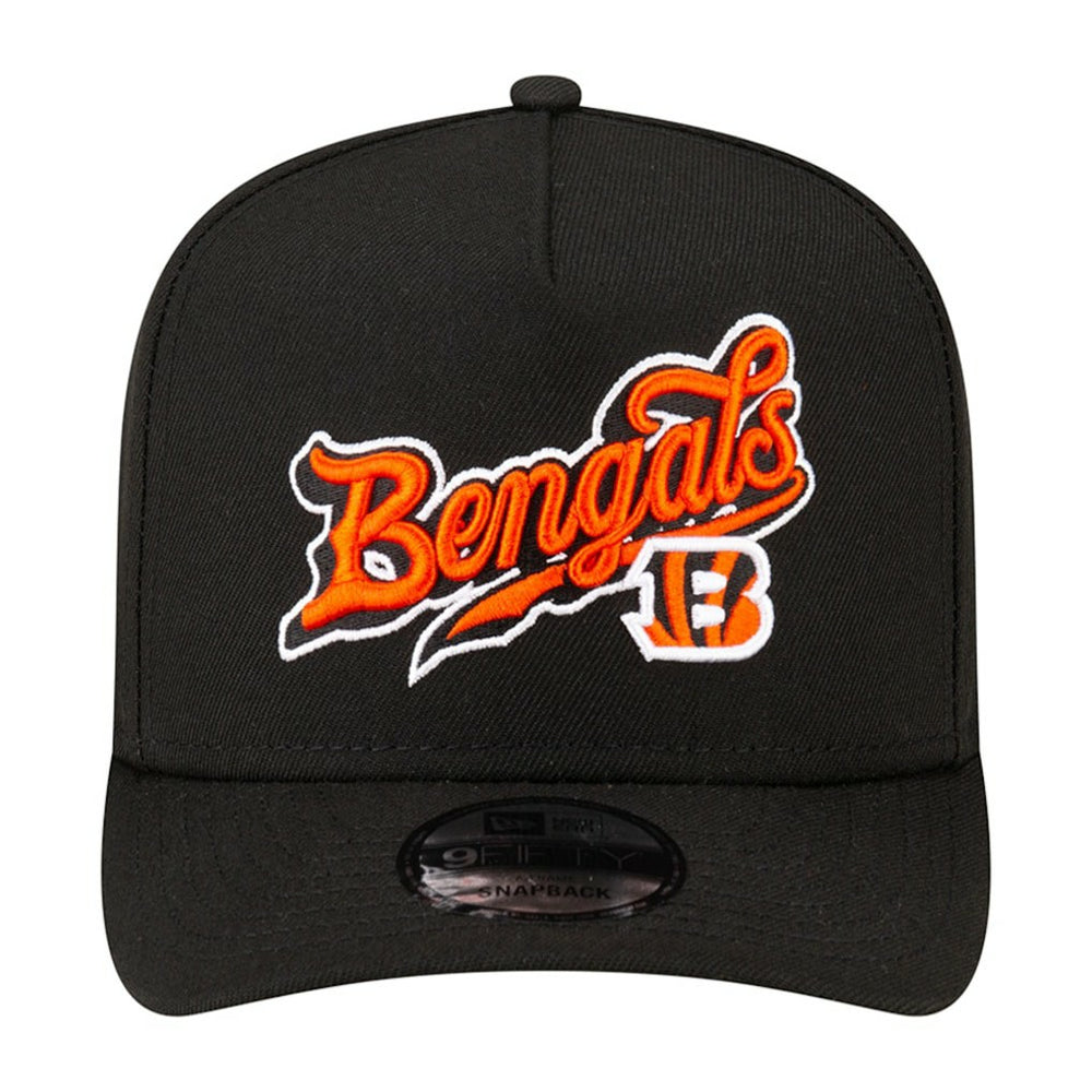 Cincinnati Bengals New Era Born x Raised A-Frame 9FIFTY Snapback Hat