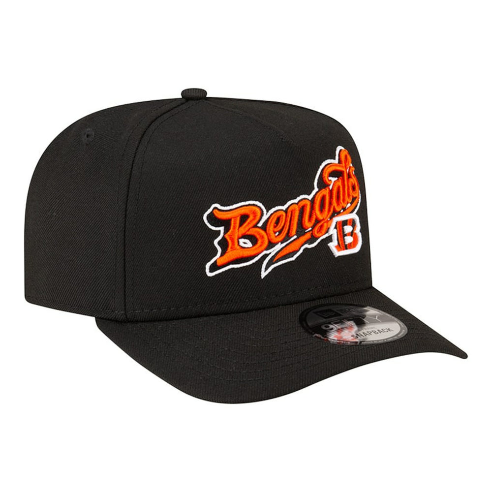 Cincinnati Bengals New Era Born x Raised A-Frame 9FIFTY Snapback Hat