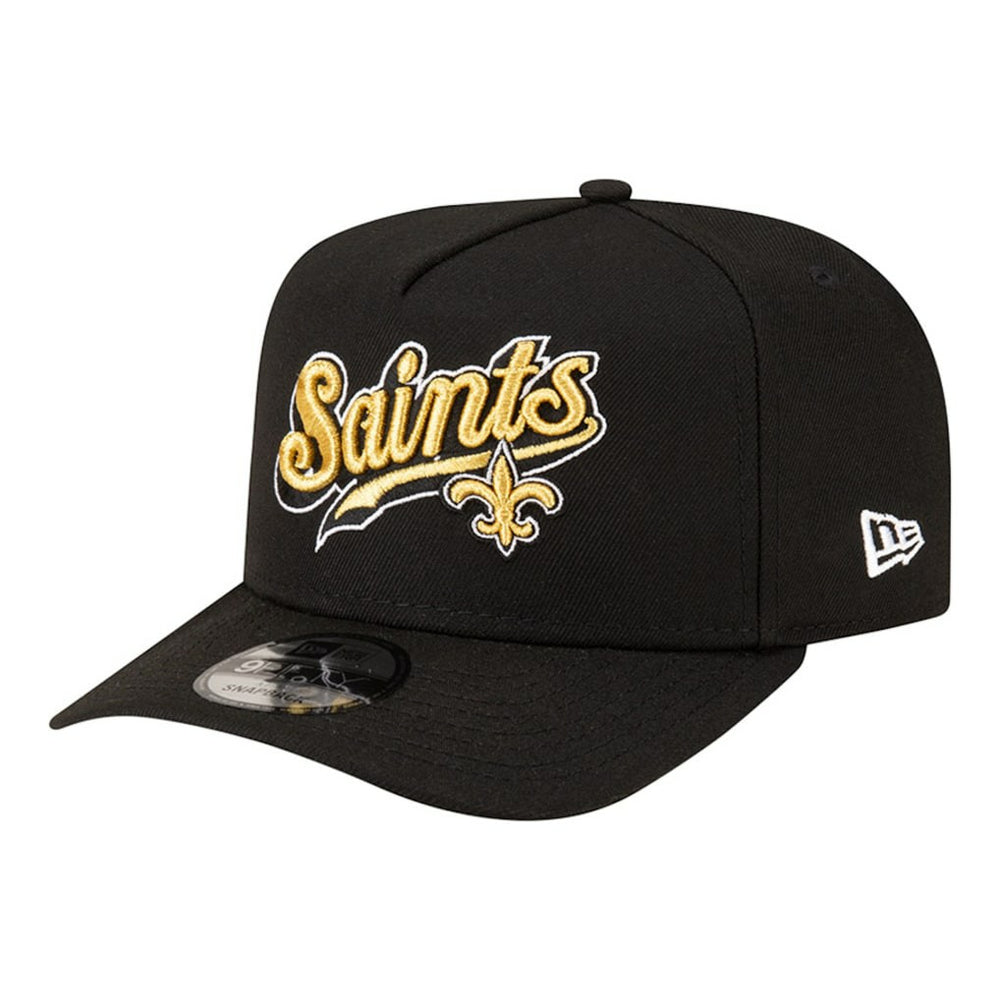 New Orleans Saints New Era Born x Raised A-Frame 9FIFTY Snapback Hat