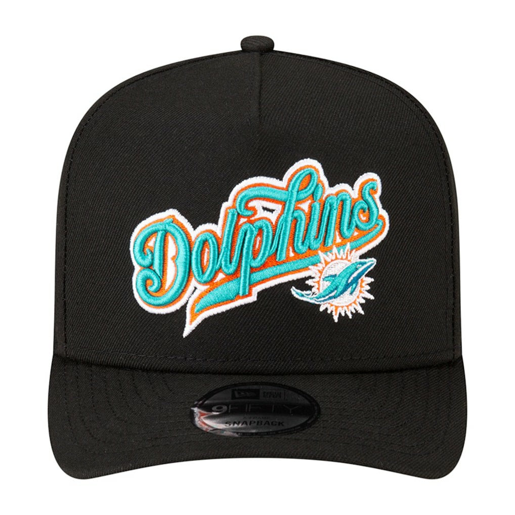 Miami Dolphins New Era Born x Raised A-Frame 9FIFTY Snapback Hat