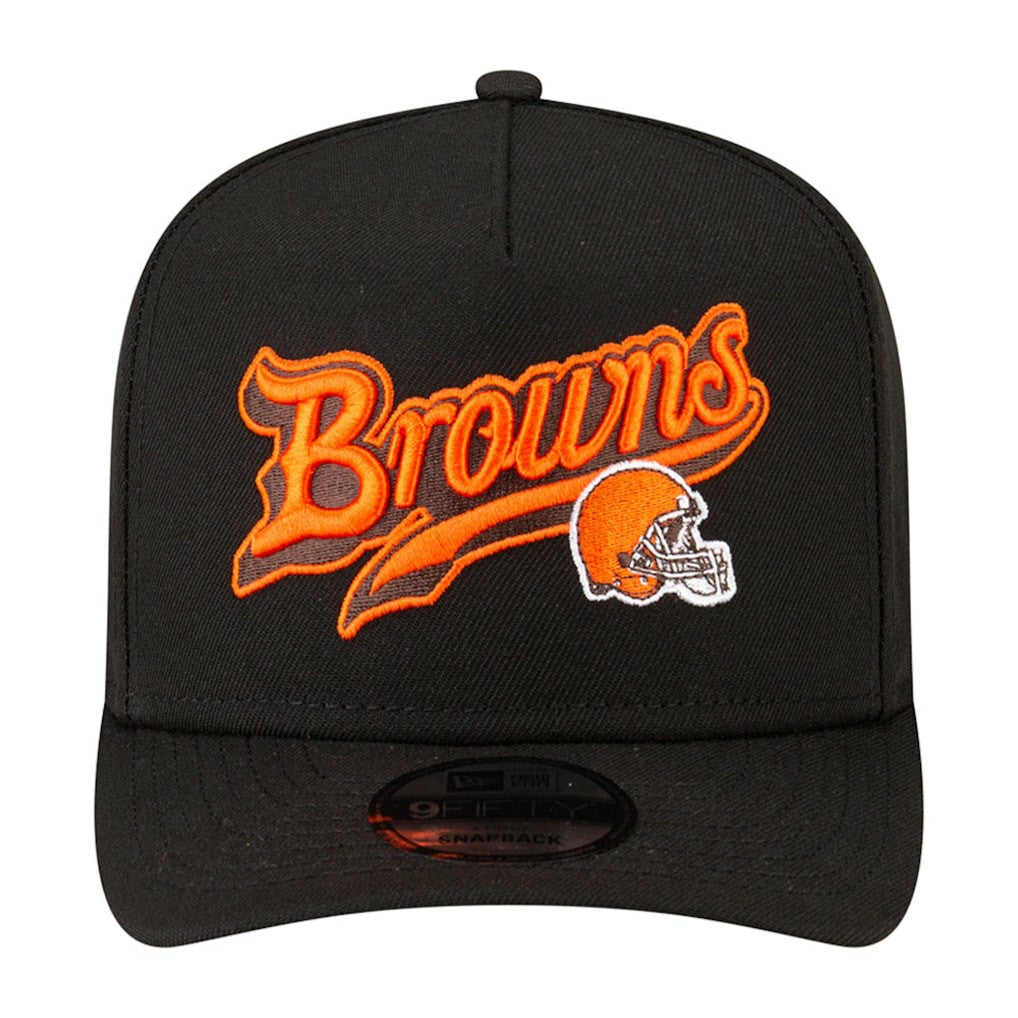 Cleveland Browns New Era Born x Raised A-Frame 9FIFTY Snapback Hat