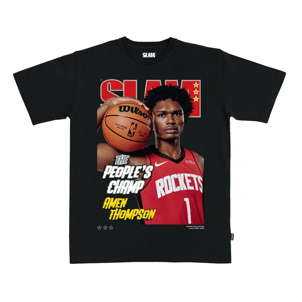Amen Thompson Houston Rockets SLAM Unisex Cover T-Shirt Online