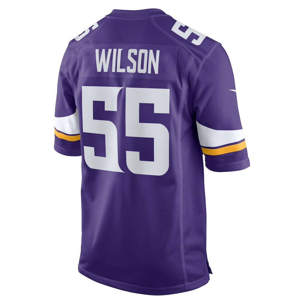 Minnesota Vikings Nike Eric Wilson  Team Game Jersey