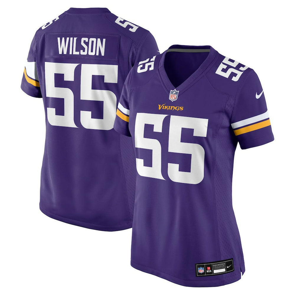 Minnesota Vikings Nike Eric Wilson  Women's Team Game Jersey