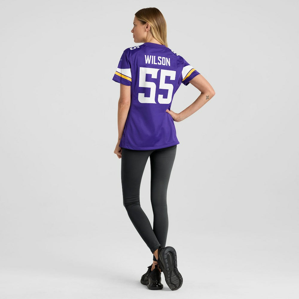 Minnesota Vikings Nike Eric Wilson  Women's Team Game Jersey
