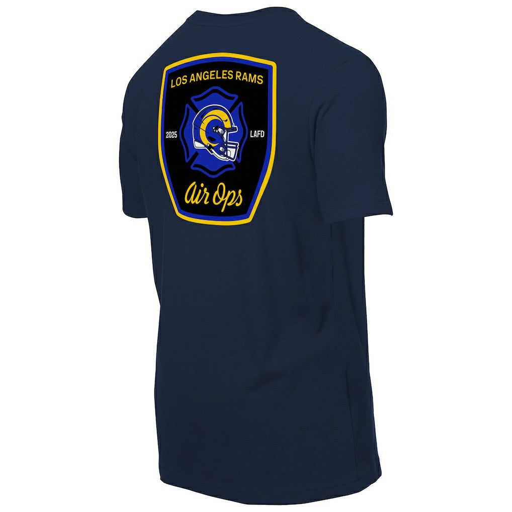 Los Angeles Rams New Era x LAFD  Air Ops T-Shirt