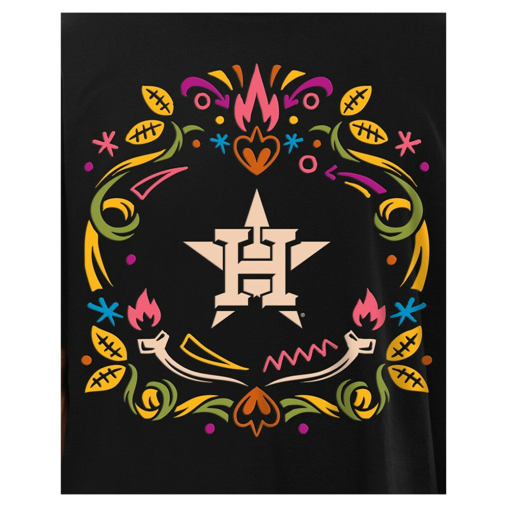 Houston Astros New Era Día de los Muertos T-Shirt | MLB Outlet