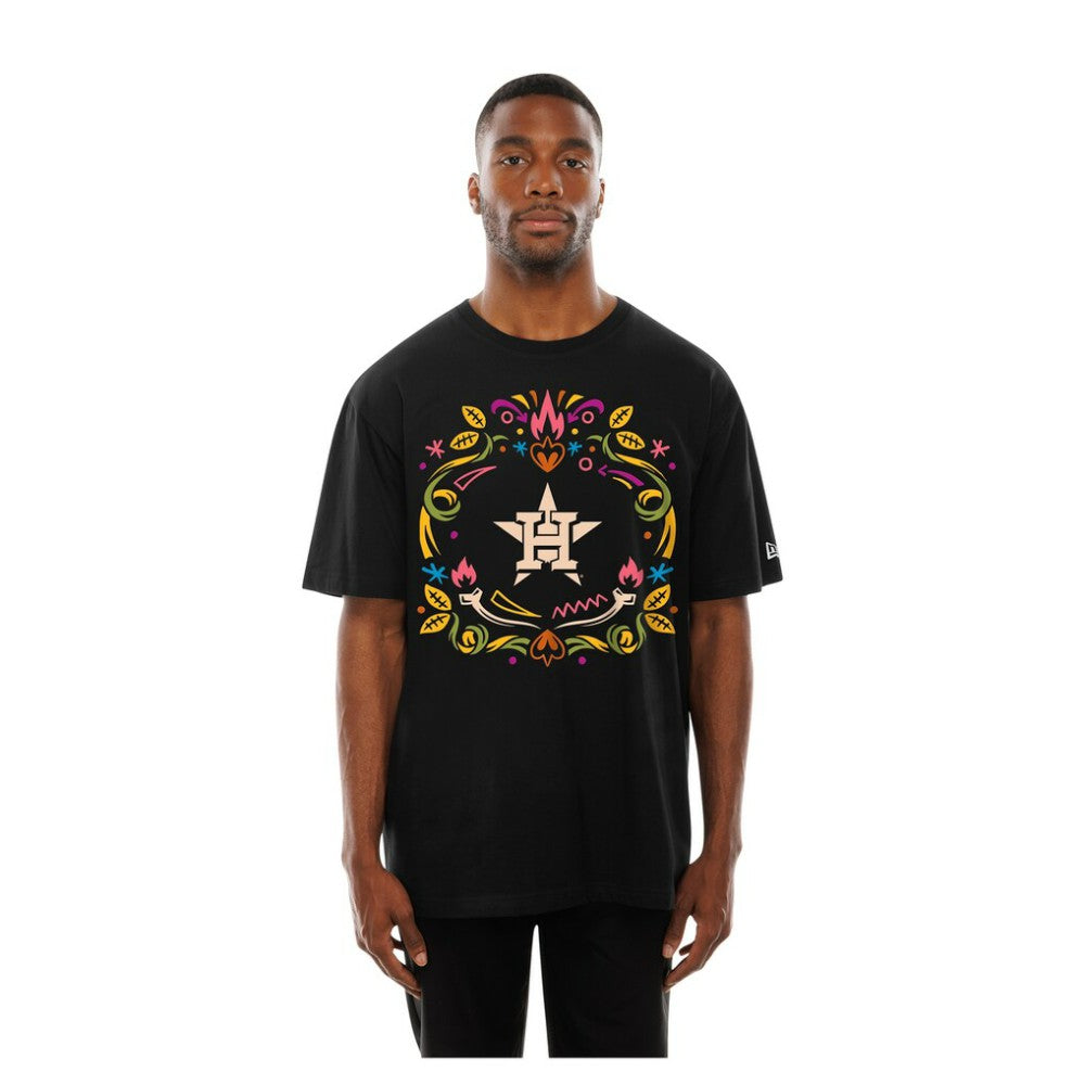 Houston Astros New Era Día de los Muertos T-Shirt | MLB Outlet