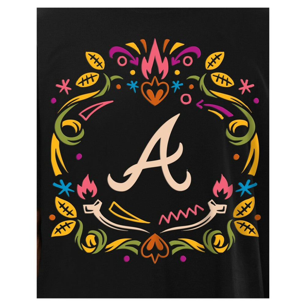 Atlanta Braves New Era Día de los Muertos T-Shirt | MLB On Sale