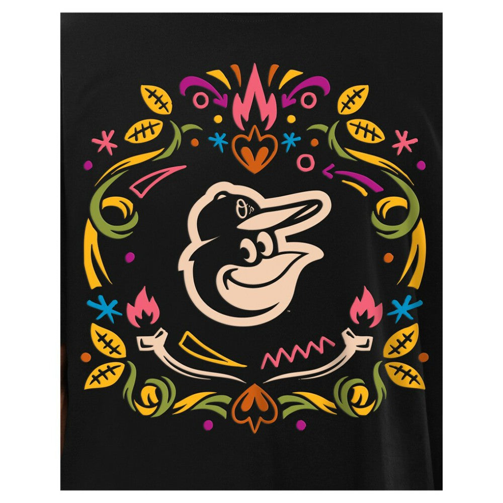 Baltimore Orioles New Era Día de los Muertos T-Shirt | MLB Discount