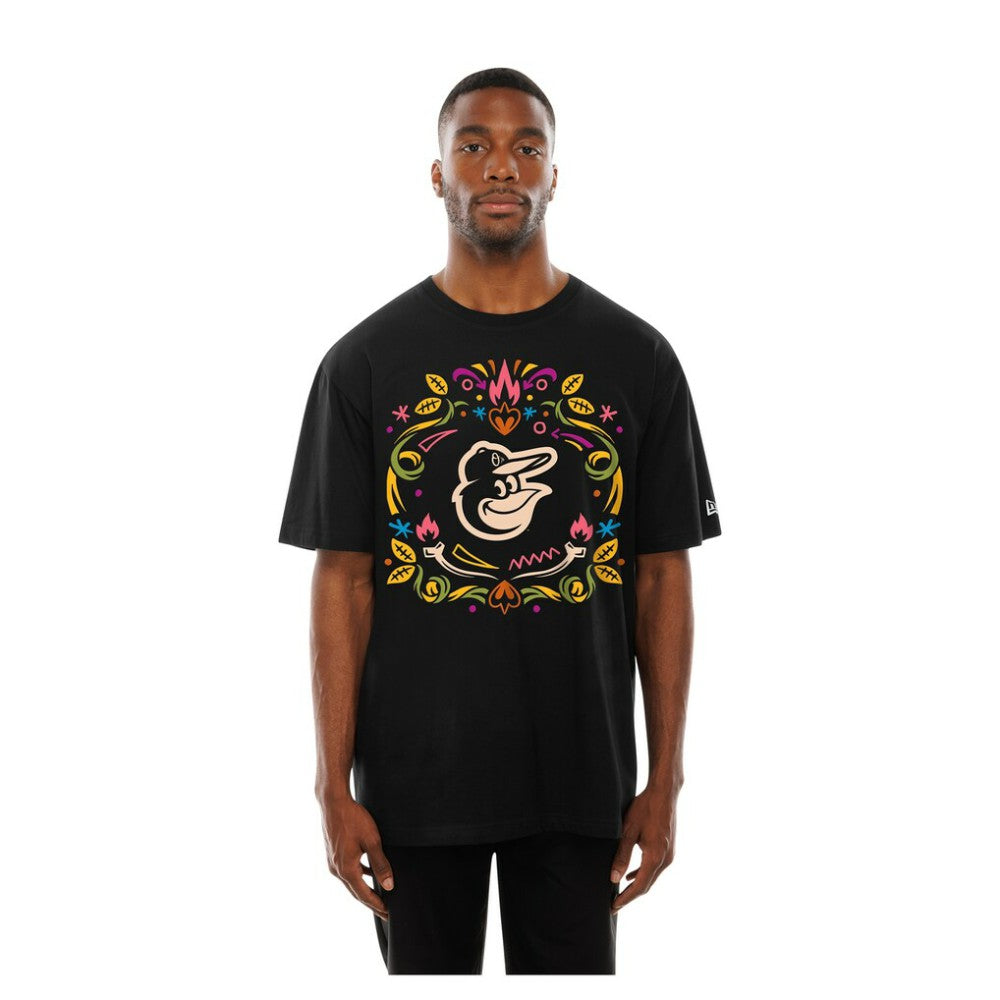 Baltimore Orioles New Era Día de los Muertos T-Shirt | MLB Discount