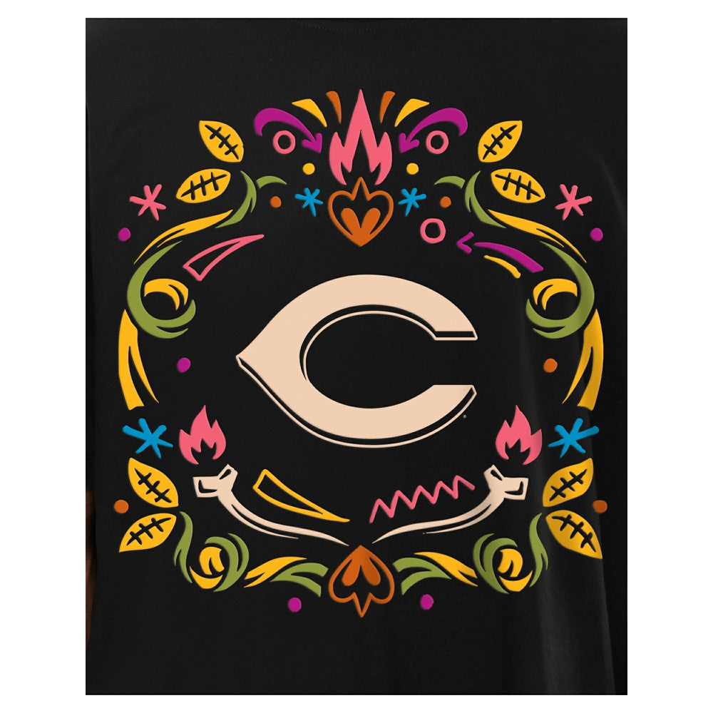 Cincinnati Reds New Era Día de los Muertos T-Shirt | MLB Outlet