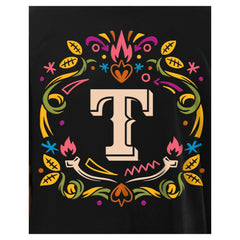 Texas Rangers New Era Día de los Muertos T-Shirt | MLB Discount