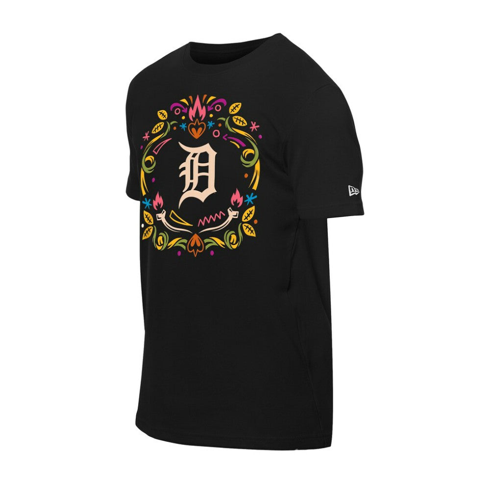 Detroit Tigers New Era Día de los Muertos T-Shirt | MLB On Sale