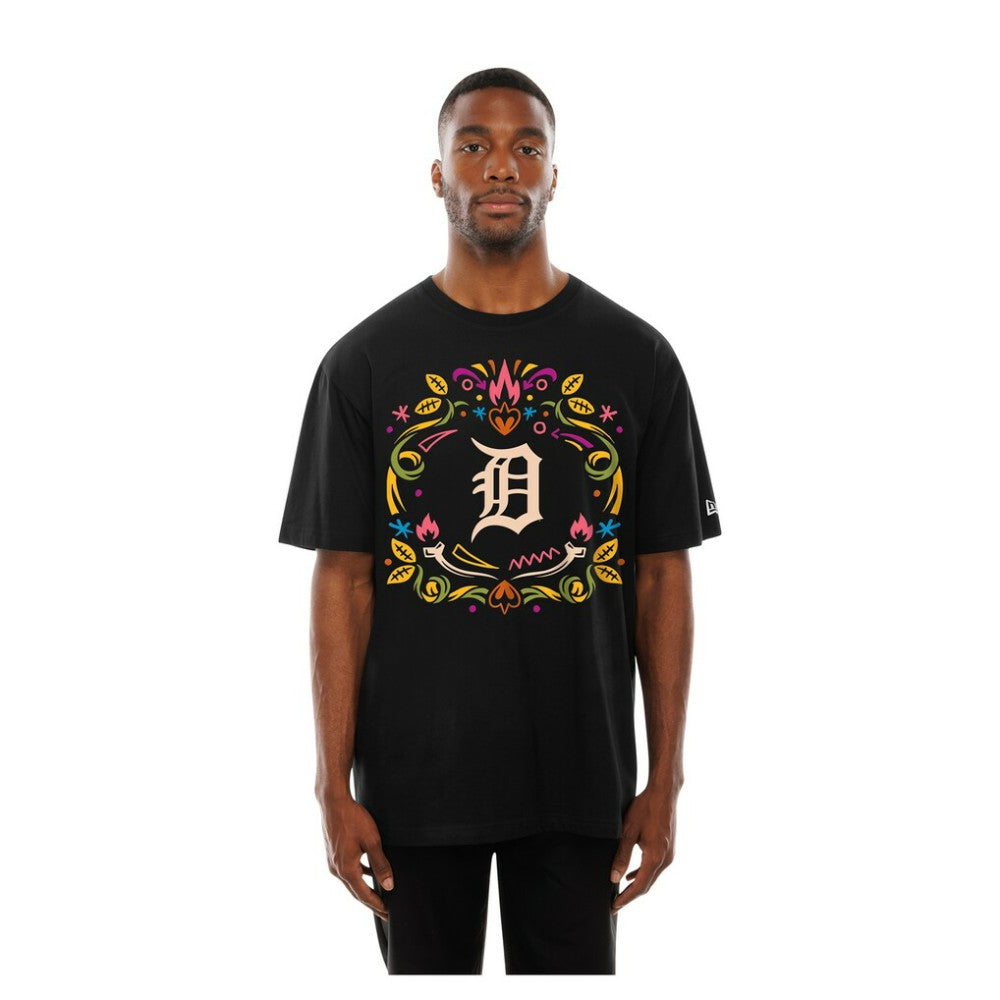 Detroit Tigers New Era Día de los Muertos T-Shirt | MLB On Sale