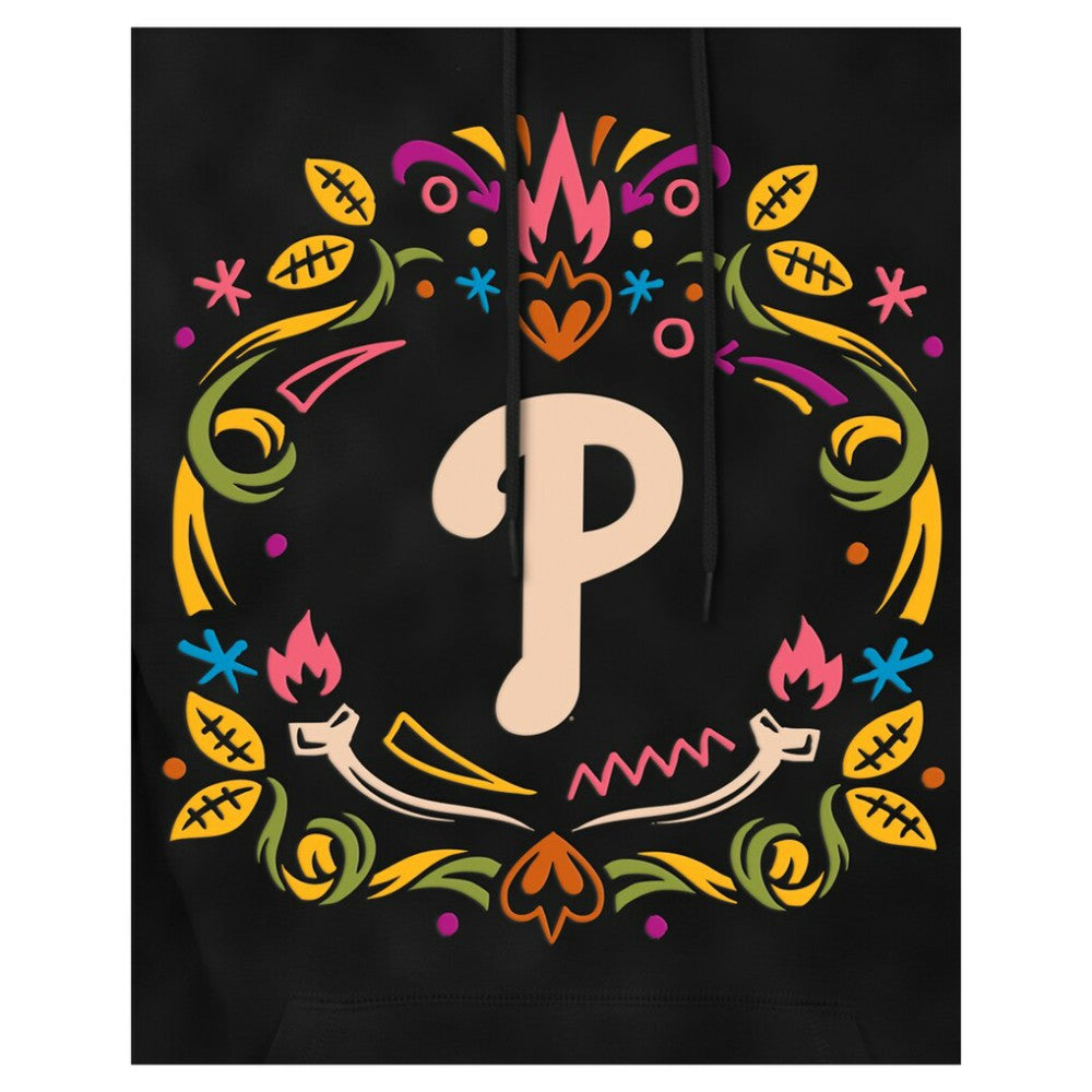 Philadelphia Phillies New Era Día de los Muertos Brushed Fleece Hoodie | MLB Near me