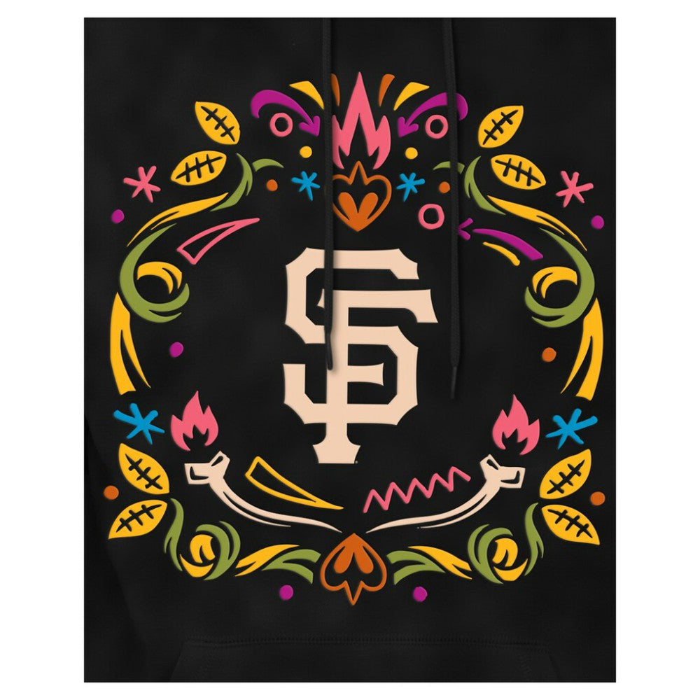 San Francisco Giants New Era Día de los Muertos Brushed Fleece Hoodie | MLB Discount