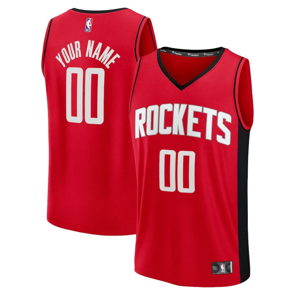 Houston Rockets Fast Break Custom Jersey On Sale