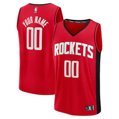Houston Rockets Fast Break Custom Jersey On Sale