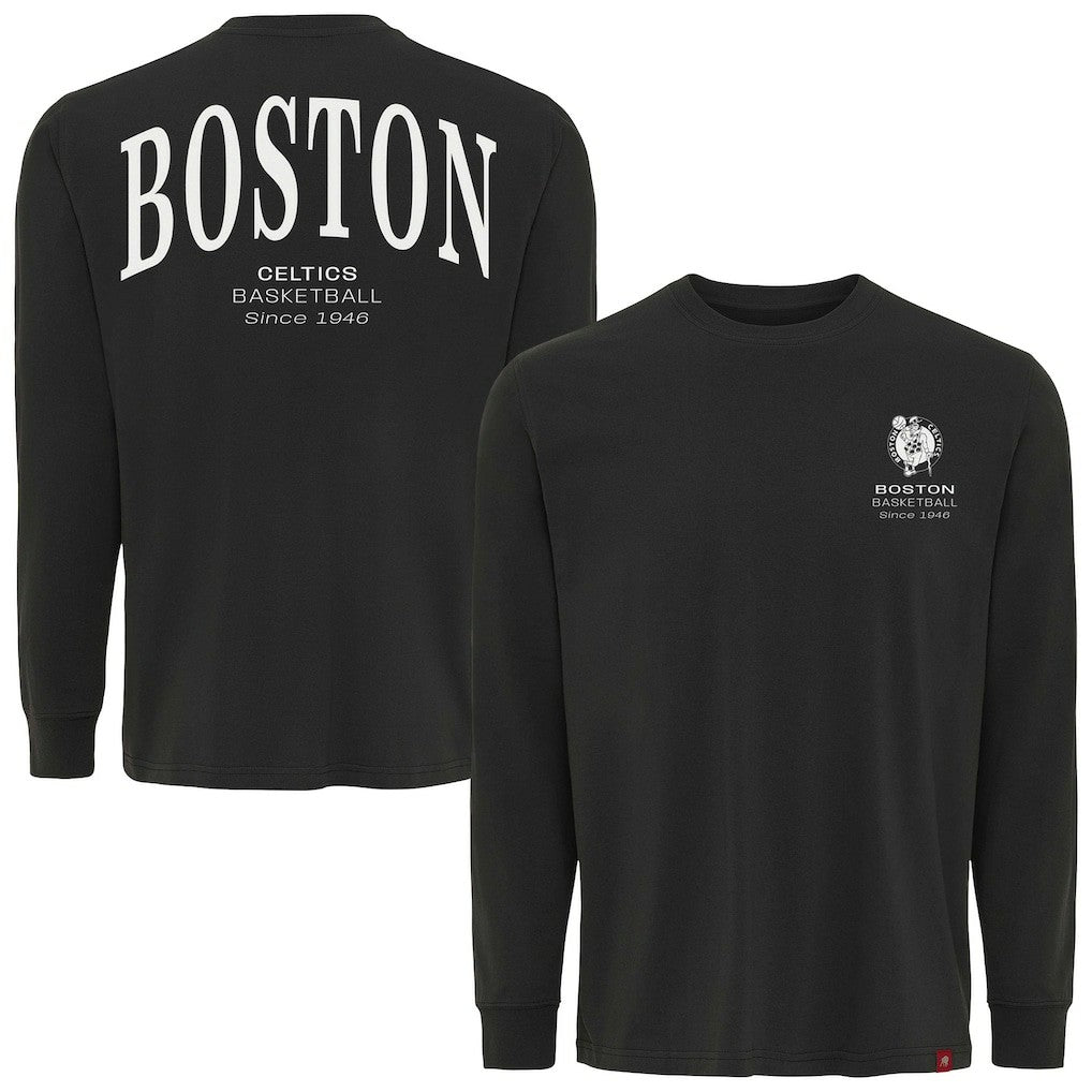 Boston Celtics Sportiqe Unisex Athletic Club Collection Sherwood Relaxed Fit Premium Long-Sleeve T-Shirt Outlet