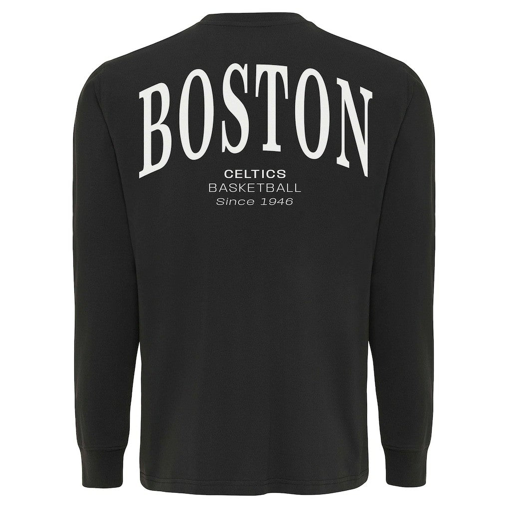 Boston Celtics Sportiqe Unisex Athletic Club Collection Sherwood Relaxed Fit Premium Long-Sleeve T-Shirt Outlet