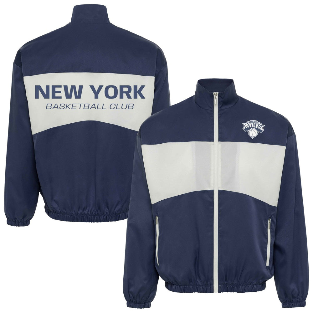 New York Knicks Sportiqe Unisex Athletic Club Collection Senna Premium Lightweight Full-Zip Jacket On Sale