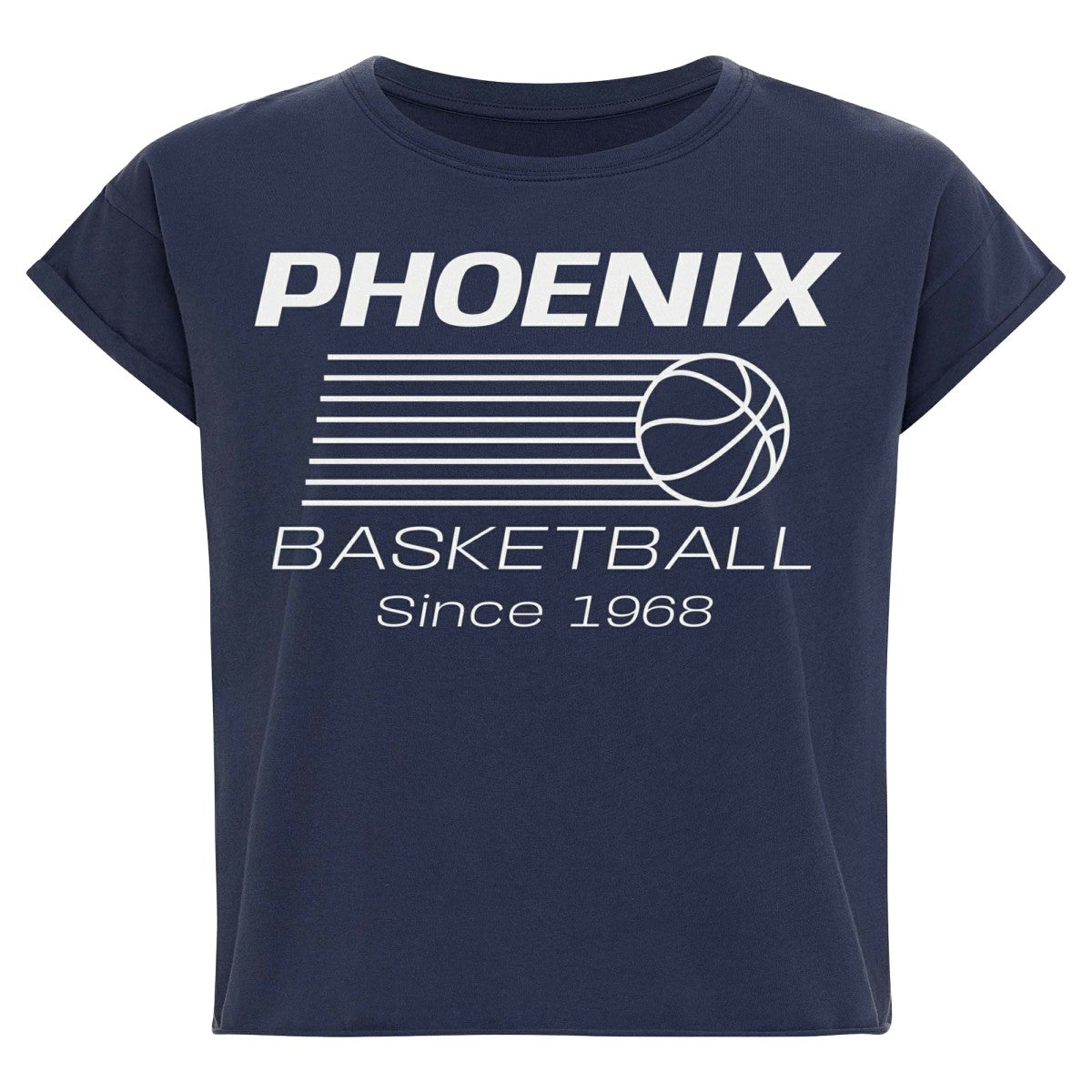 Phoenix Suns Sportiqe Women's Athletic Club Collection Alana Premium Cropped T-Shirt On Sale
