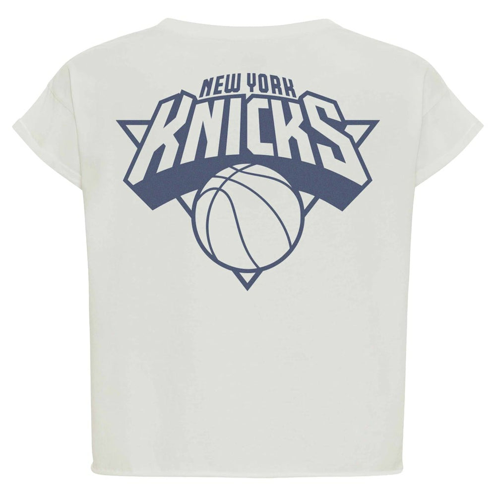 New York Knicks Sportiqe Women's Athletic Club Collection Alana Premium Cropped T-Shirt Online