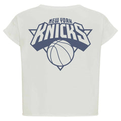 New York Knicks Sportiqe Women's Athletic Club Collection Alana Premium Cropped T-Shirt Online